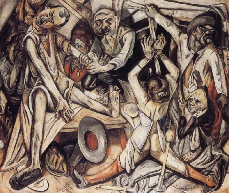 Max Beckmann The Night oil painting image